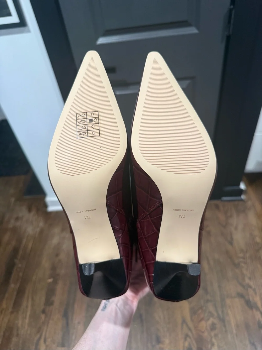 Michael Kors Selina Bootie in Oxblood
